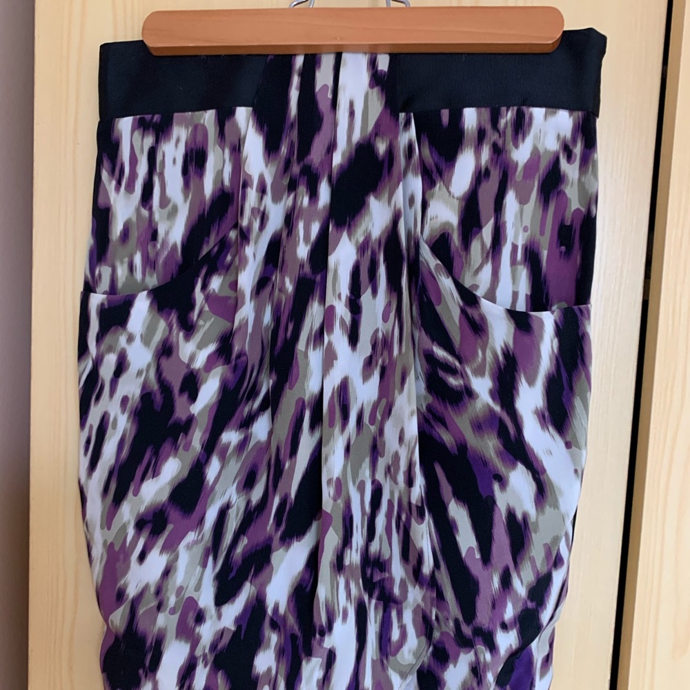 Camo print skirt
